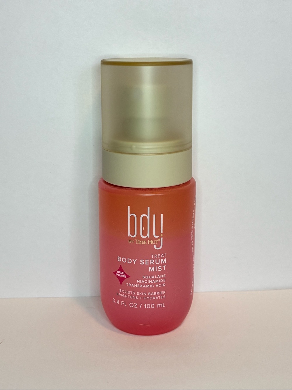 2x bdy by Tree Hut Body Serum Mist w Squalene Niacinamide Boost Skin Barrier NEW